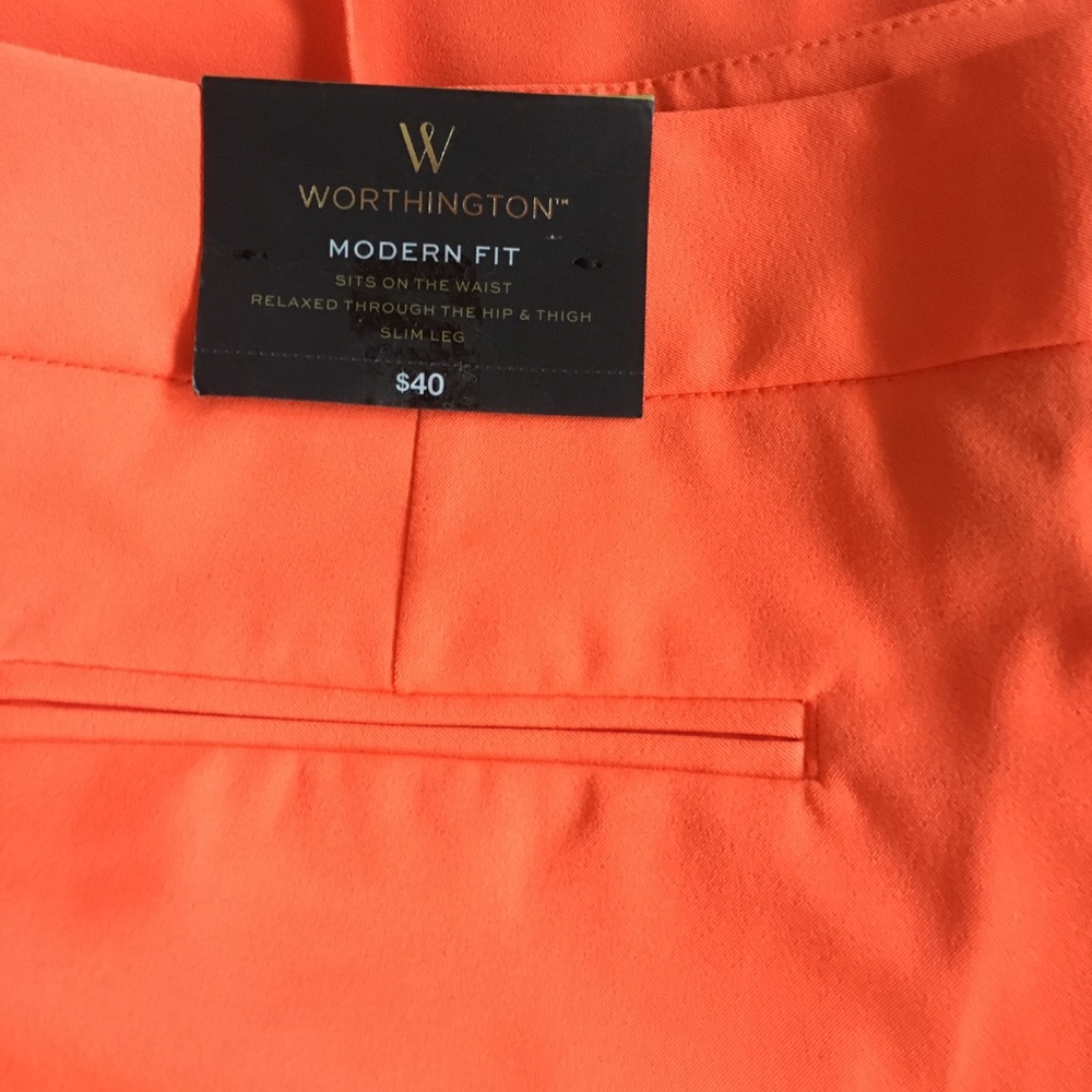 Orange capris